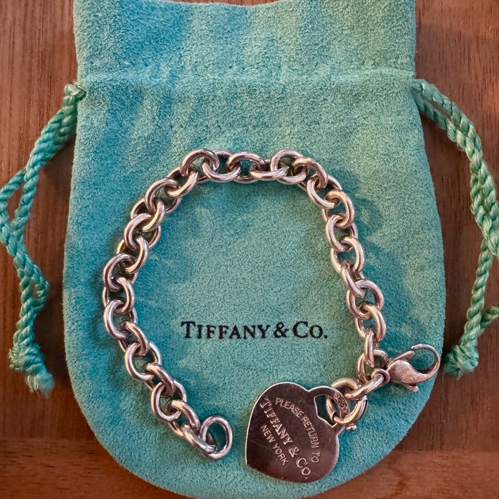 Tiffany & Co. Sterling Silver Heart Pendant